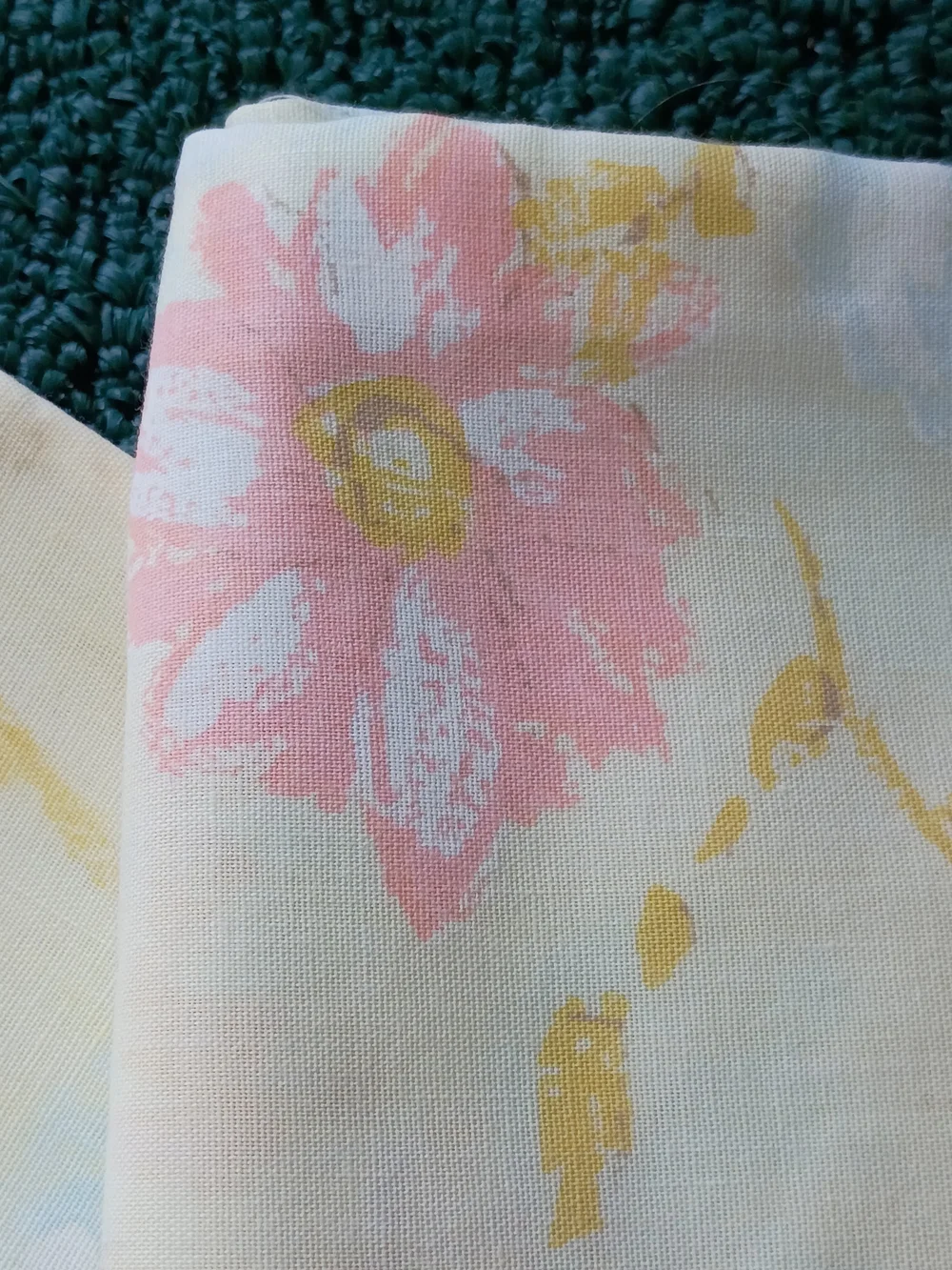 Vtg Dan River Dantrel No Iron Muslin Floral Pillowcases